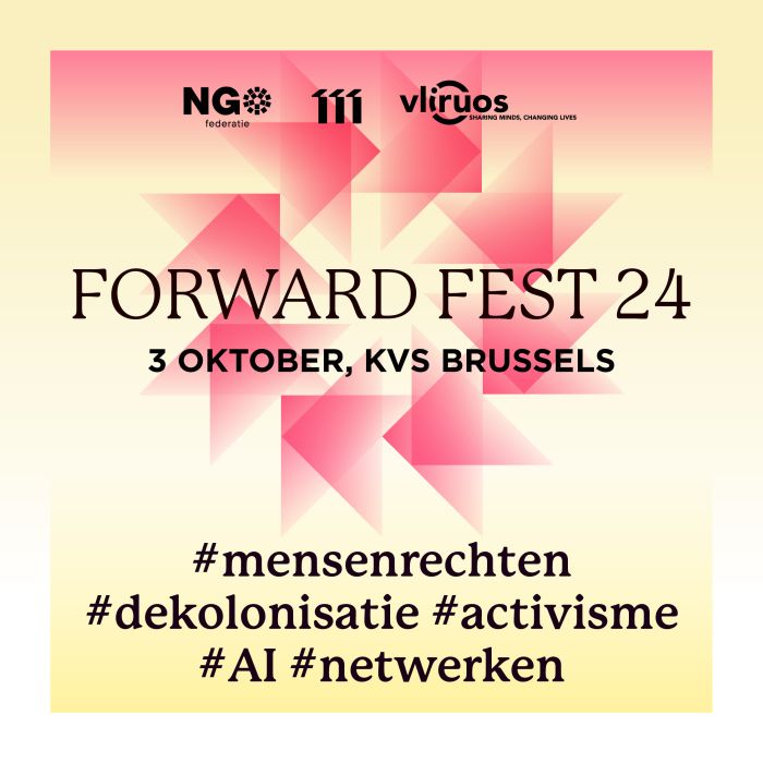 Forward Fest op 3 oktober in de KVS